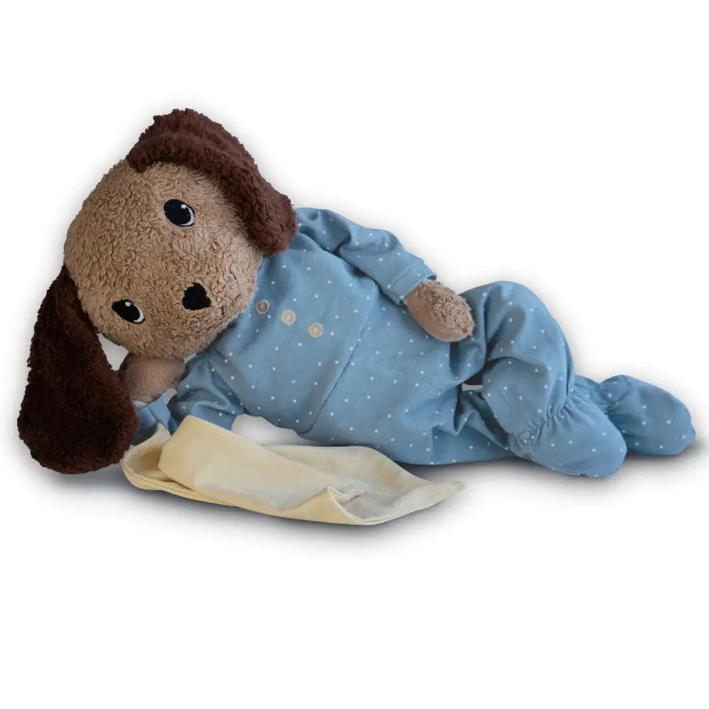 Hunde bamse | Ticki | Økologisk Hugzzeee Junior (Blå) - STOR
