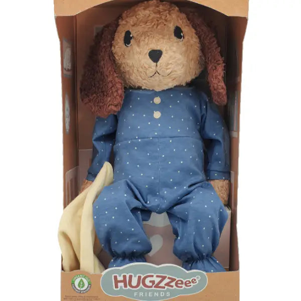 Hunde bamse | Ticki | Økologisk Hugzzeee Junior (Blå) - STOR