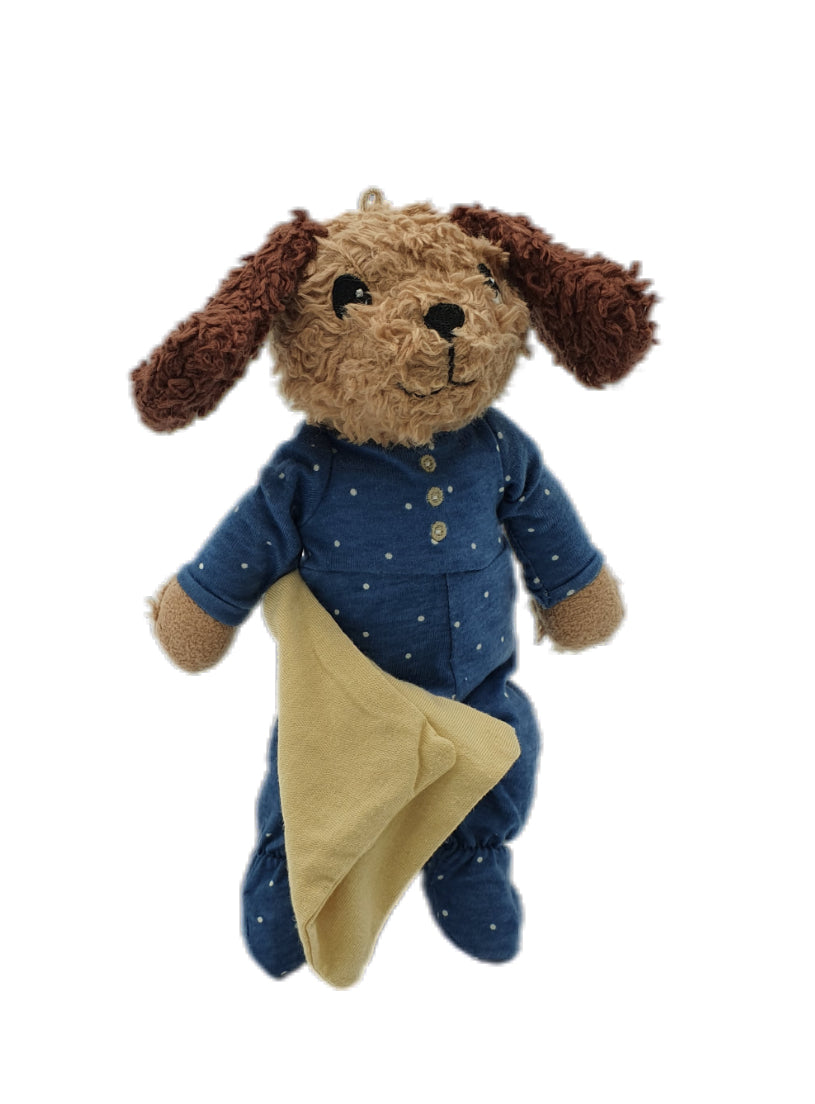 Hunde bamse | Ticki | Økologisk Hugzzeee Junior (Blå)