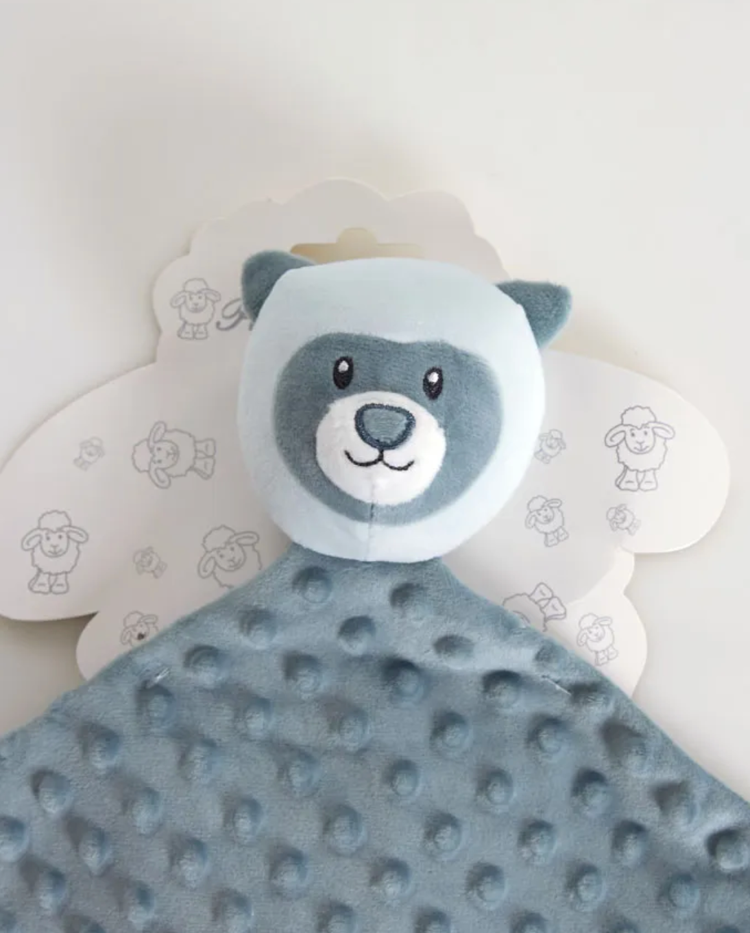 Doudou i Boblestof med Rasleeffekt og Dyreform