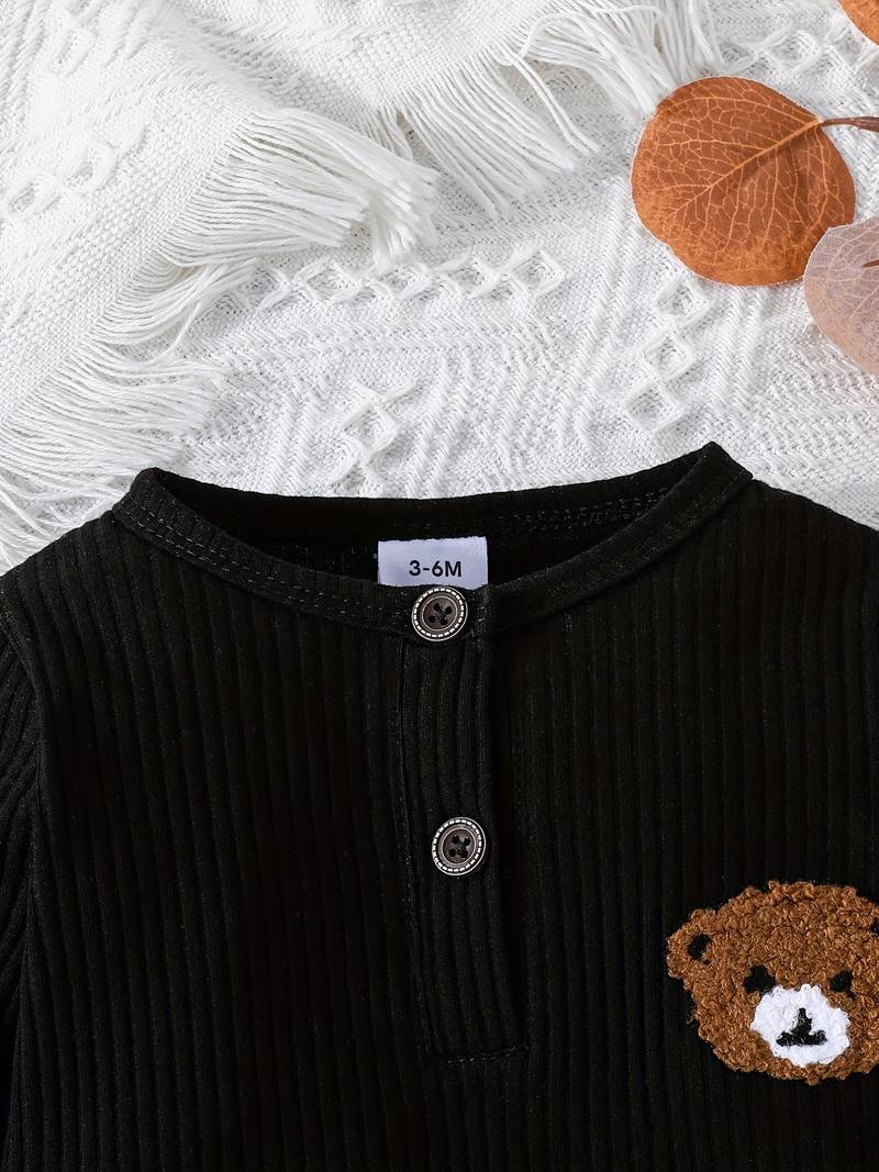 Langærmet bodysuit