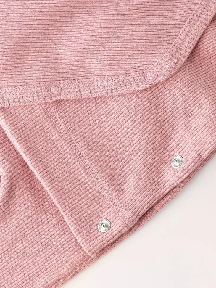 Økologisk babytøj 4-delt sæt (Rose)