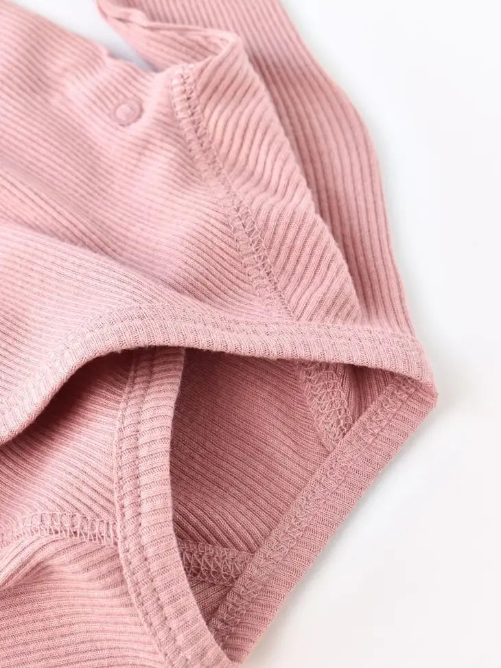 Økologisk babytøj 4-delt sæt (Rose)