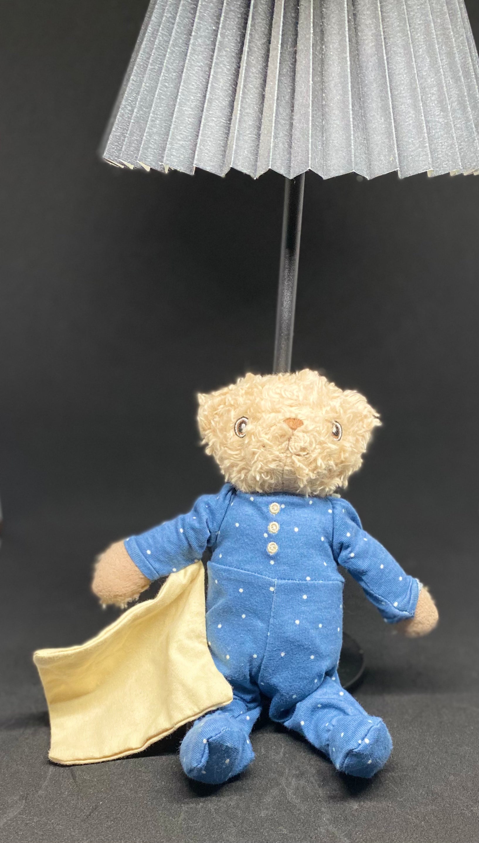 Bjørne bamse | Bobbi | Økologisk Hugzzeee Junior (Blue)