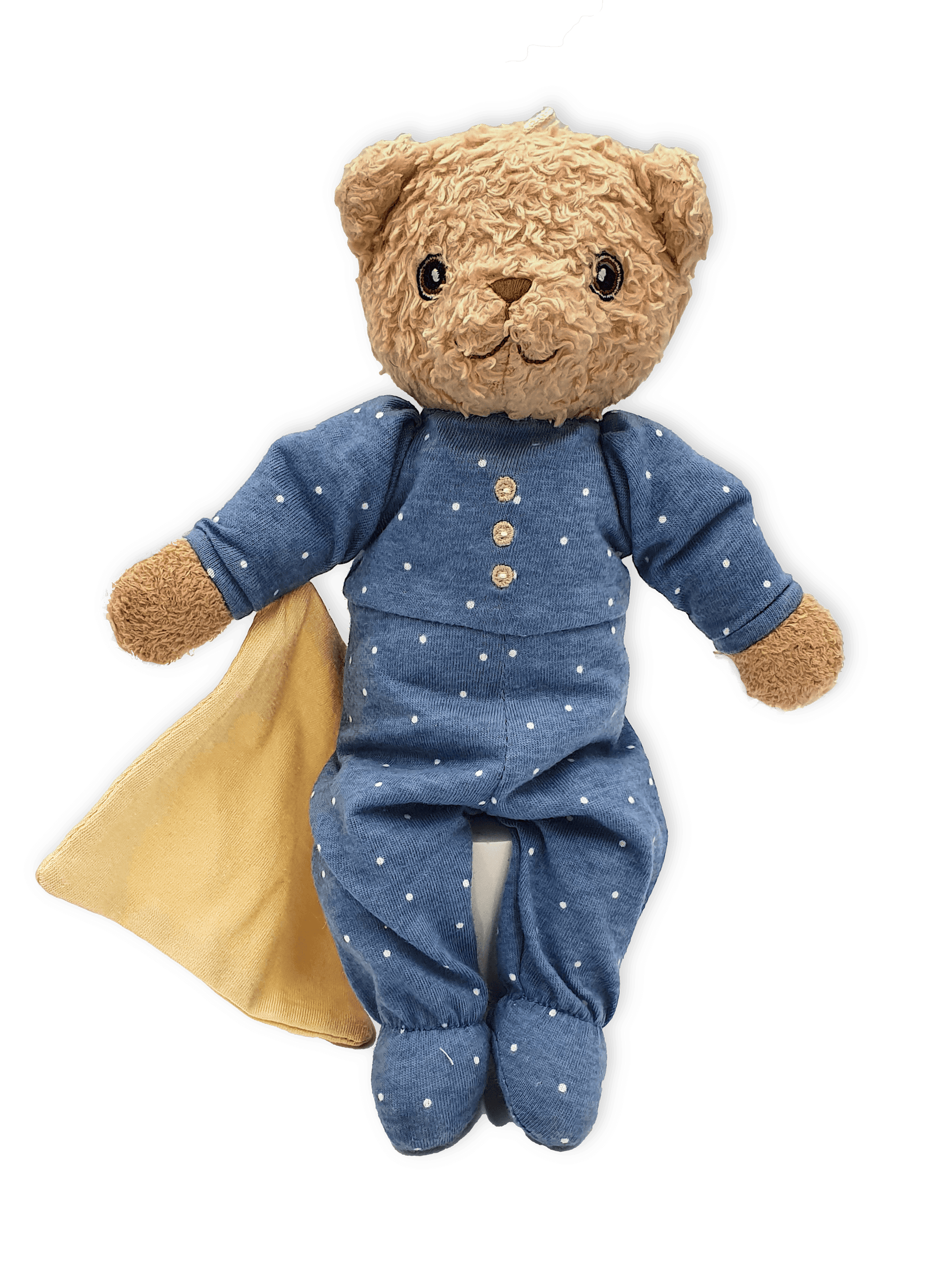Bjørne bamse | Bobbi | Økologisk Hugzzeee Junior (Blue)